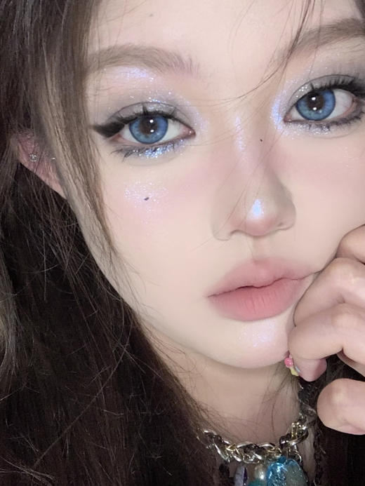 平价大直径丨奶蓝秘境·Budercon丨14.5mm（年抛/2片装） 商品图2