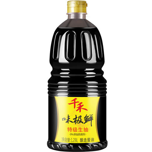 千禾味极鲜特级生抽酱油1.28L 商品图1