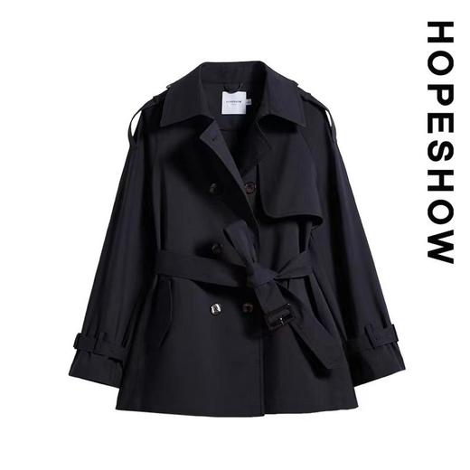 5楼红袖牛风衣 商品图4