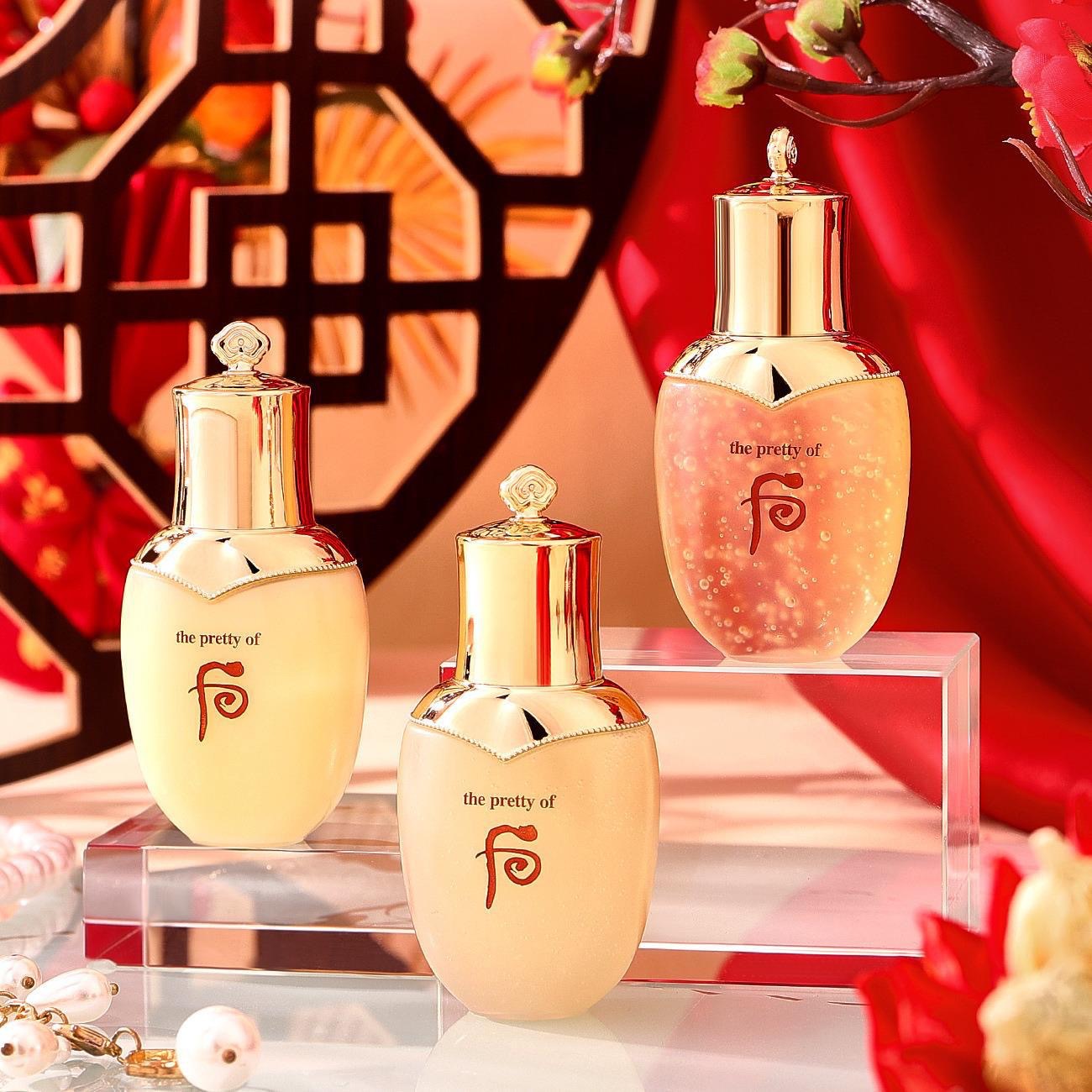 欧莱娜贵妇级鹿茸胶原蛋白御龄养颜护肤八件套