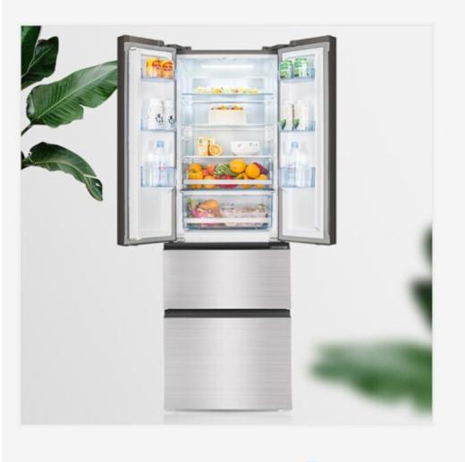 海信【BCD-302WTG 】 302升 法式四门冰箱 三温区除异味可嵌入橱柜 幻影面板双冻力制冷 商品图1