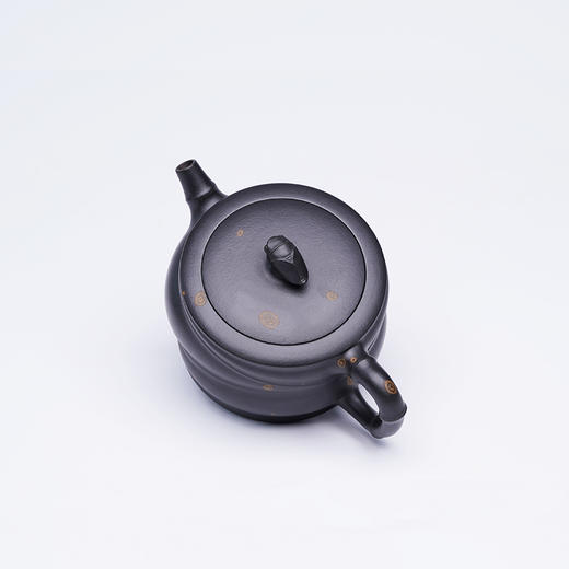 龙德堂陶艺 汤宣武制 《蝉吟》原矿紫泥还原烧 240cc 库存请咨询客服 商品图3