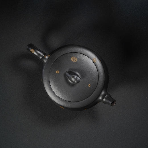 龙德堂陶艺 汤宣武制 《蝉吟》原矿紫泥还原烧 240cc 库存请咨询客服 商品图2