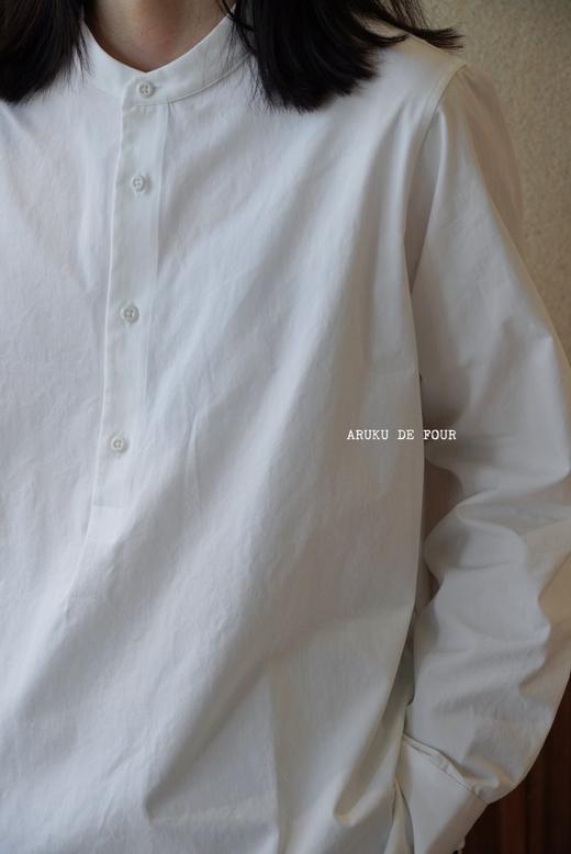 ECOLE DE CURIOSITES 白色长袖衬衫 商品图2