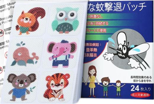 日本叮叮防蚊贴24贴 商品图1