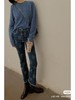 3楼阿玛施AMASS服饰蓝色羊绒毛衣 商品缩略图2