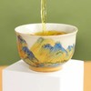 成艺陶瓷 千里江山反口手心杯 品茗杯 /山居图聚香杯/玛瑙红山水思缘杯  主人杯 商品缩略图5