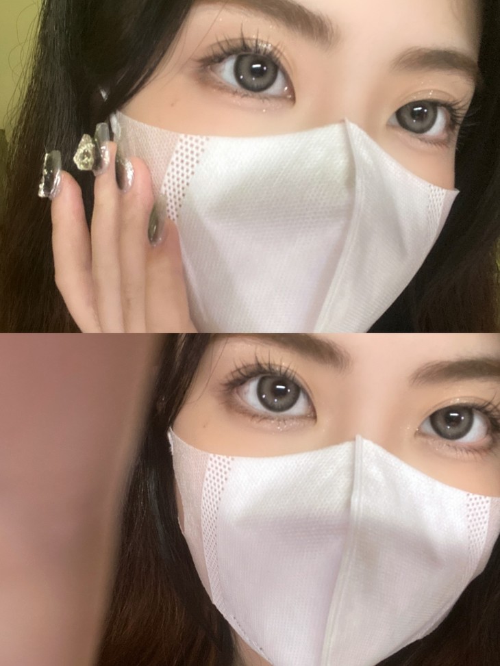 SERLTYCA年抛隐形眼镜 K8高冷摩羯14.5mm 1副/2片-VVCON美瞳网17