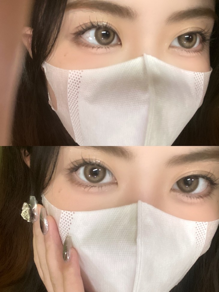 SERLTYCA年抛隐形眼镜 K8热辣白羊14.5mm 1副/2片-VVCON美瞳网25