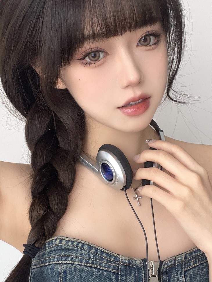 SERLTYCA年抛隐形眼镜 K8热辣白羊14.5mm 1副/2片-VVCON美瞳网24