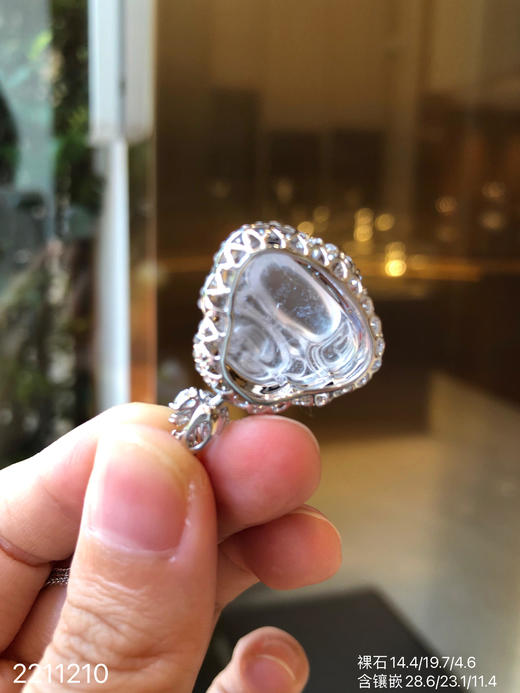 2211210，玻璃佛公吊坠。具体价格微信咨询 商品图7