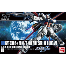 万代 HG 171 GAT-X105+AQM/E-X01 AILE STRIKE 1/144 空战强袭高达 拼玩