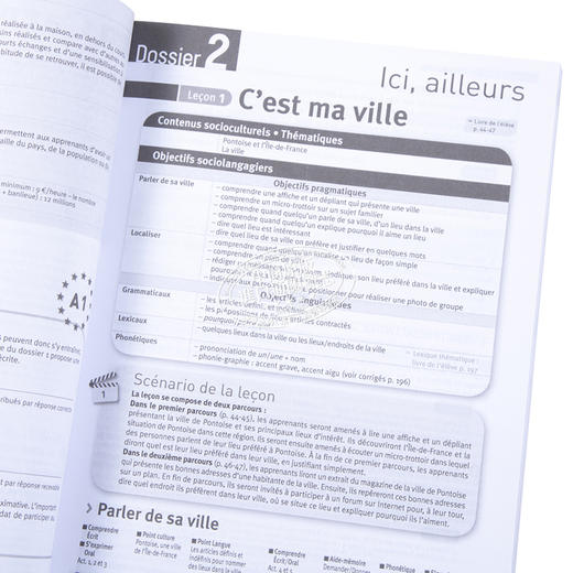 【中商原版】【法文版】Alter Ego + 法语教材：A1教师用书（学生用书及练习册答案） 法文原版 Alter Ego + 1 A1: Guide pédagogique 商品图3