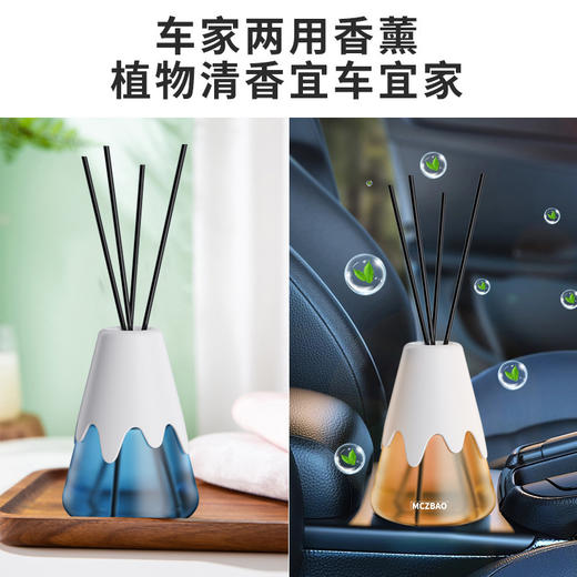 「5款香型！无火香薰雪山杯」居家日用香氛空气清新剂香水室内扩香 商品图3