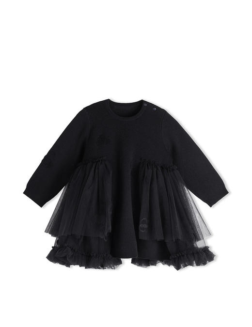 JNBY  22年冬款  长袖毛衫连衣裙  YMAG10710 商品图3