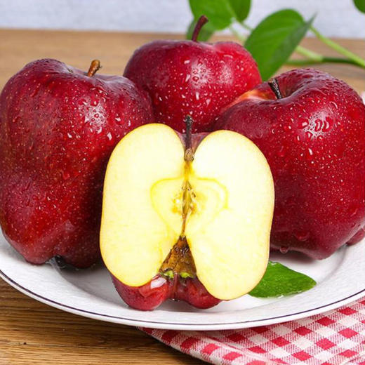 国产红蛇果 1000g/肉质细腻 香气浓郁 商品图1