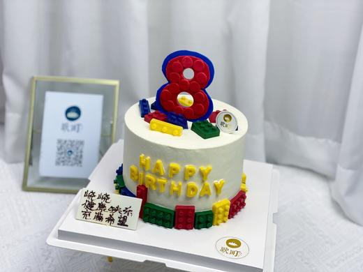 乐高积木蛋糕（岁数号码请备注更改） 商品图1