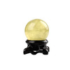 【经商之石】灵机生活馆金萤黄水晶球摆件  开业送礼 商品缩略图2