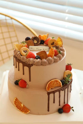 「鲜果时间」双层咖色甜蜜