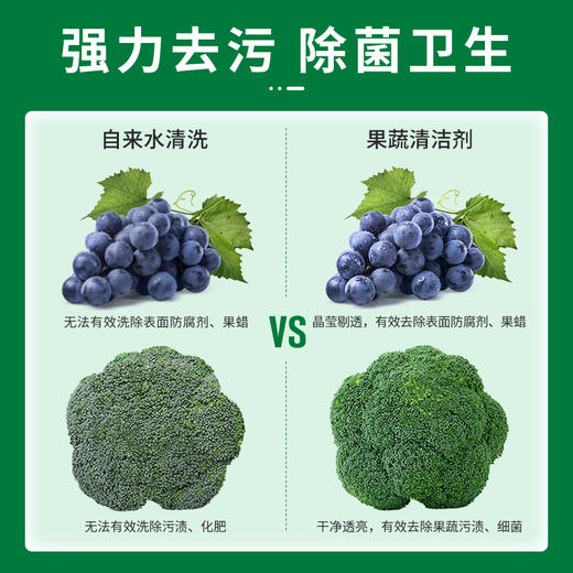 氧净多用途洗水果蔬菜的清洁剂 商品图3