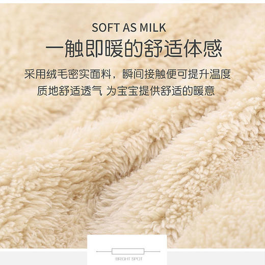 【火火兔福利款】【超百搭！毛茸茸暖乎乎~】秋冬男童大童加绒马夹宝宝坎肩儿童外穿羊羔绒背心女童保暖棉马甲 商品图3