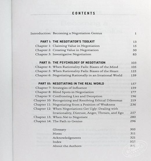 【中商原版】哈佛经典谈判术 豆瓣阅读 英文原版 Negotiation Genius Deepak Malhotra & Max Bazerman 商品图4