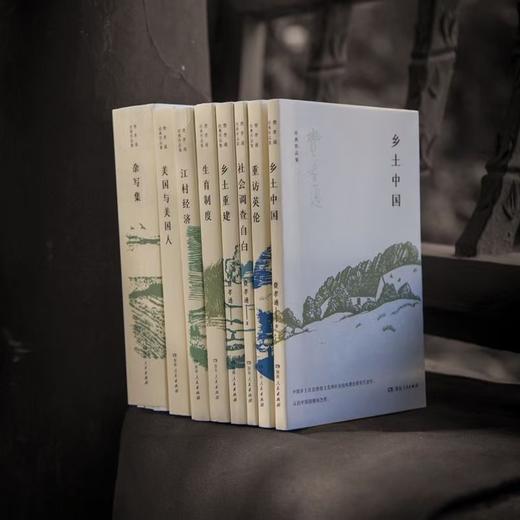 “费孝通经典作品集”，全8卷12册，一函装，费孝通著，湖南人民出版社2022年10月一版一印，定价520，售价286 商品图5