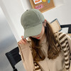 四季情侣帽子女日系复古侧贴布纯色棒球帽简约休闲春夏遮阳帽软顶鸭舌帽男 商品缩略图2