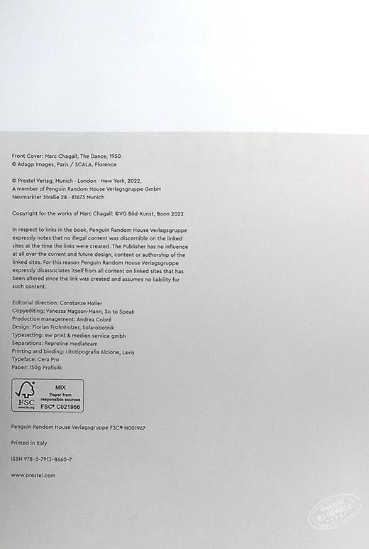 【中商原版】Chagall: Masters of Art 进口艺术 夏加尔：艺术大师 商品图8