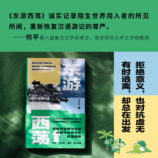 东游西荡 【随书附赠限定版游戏棋】 大头马 著 边阅读边冒险 颓丧青年大头马行游世界的吐槽笔记 商品图3
