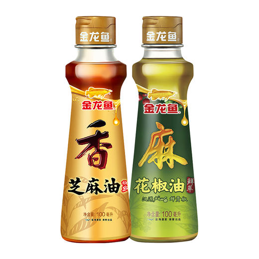 金龙鱼芝麻香油100ML+100ML金龙鱼花椒油 商品图2