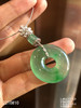 2210810，冰飘翠平安扣吊坠一对。具体价格微信咨询 商品缩略图3