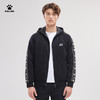 卡尔美运动潮流串标羽绒服保暖双面男外套冬季连帽充绒卫衣9247YR1020 商品缩略图0