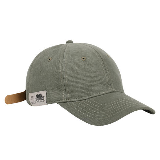 四季情侣帽子女日系复古侧贴布纯色棒球帽简约休闲春夏遮阳帽软顶鸭舌帽男 商品图4