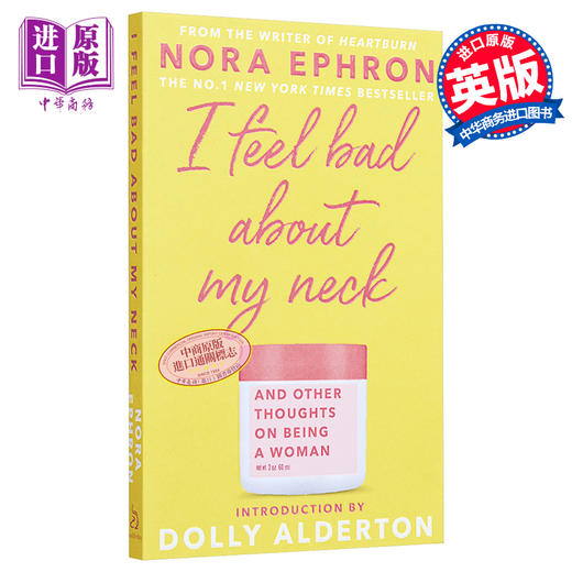 预售 【中商原版】我的脖子让我很不爽英文原版 I Feel Bad About My Neck Nora Ephron 商品图0