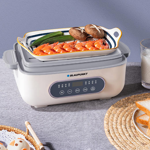 德国蓝宝蒸汽电蒸锅 多功能家用全自动预约隔水炖盅 商品图2