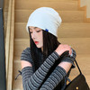 【简易潮流 百搭时尚】潮流新款堆堆帽子女秋冬时尚个性套头帽男休闲出行轻薄舒适月子帽 商品缩略图3