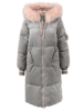 【2件减20】【3件减30】欧芮儿冬装2018新款加厚保暖棉服拉链中长款大毛领外套女衣潮 商品缩略图3