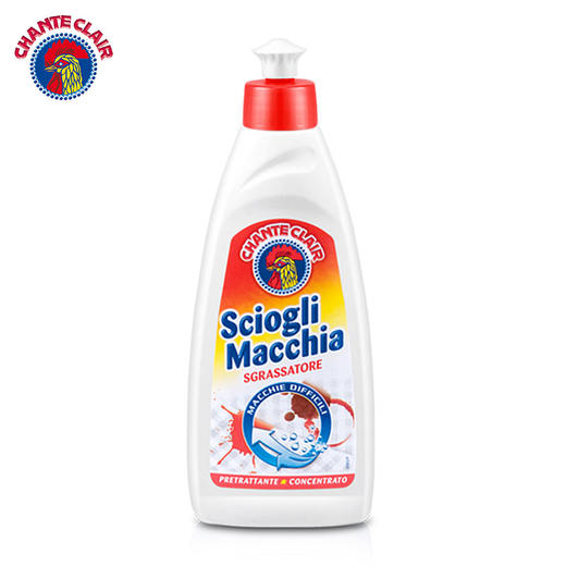 【中欧班列精选2瓶】意大利衣物去渍喷雾 原装进口大公鸡管家去污去渍衣物袖口喷雾500ml去污去渍衣领净375ml 商品图4