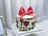 手绘郁金香&翻糖蝴蝶蛋糕 商品缩略图1