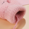 加厚手套挂脖笑脸新款保暖毛绒柔软 儿童可爱手套幼儿园男女均可 商品缩略图2