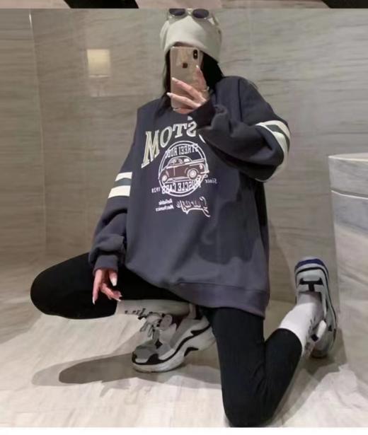 学生休组加绒卫衣 商品图0