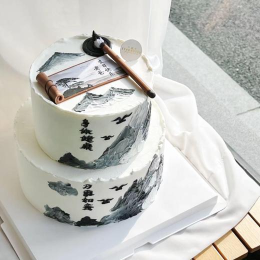 写意山水 · 奶油蛋糕（父亲款式） 商品图0