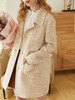 欧芮儿2020秋装新款长袖外套女中长款气质显瘦杏色上衣 商品缩略图1