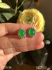 老坑近高冰艳绿蛋面耳钉 98999【2221110】 商品缩略图5