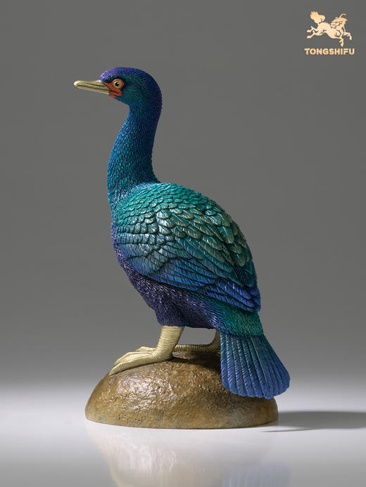 铜师傅 全铜摆件《铜师傅百鸟集》之海鸬鹚 家居饰品 桌面摆件 商品图1