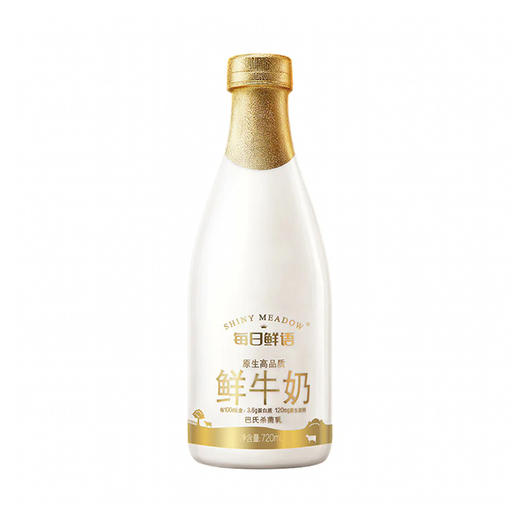 BHS 盒心卖场 蒙牛每日鲜语全脂鲜牛奶 720ml 商品图0