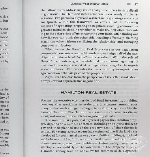 【中商原版】哈佛经典谈判术 豆瓣阅读 英文原版 Negotiation Genius Deepak Malhotra & Max Bazerman 商品图6
