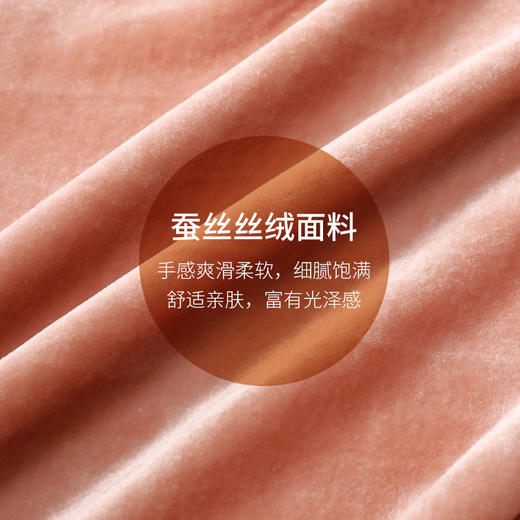 金三塔桑蚕丝丝绒情侣睡衣套装秋冬男女运动可外穿保暖家居服  YSFBD203+YSMBD201 商品图4