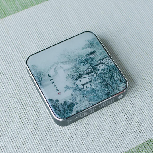 羽诗制造出品 诗画月湖套装邓维东宁波写生款充电宝鼠标垫黄铜书签文创礼盒 商品图3